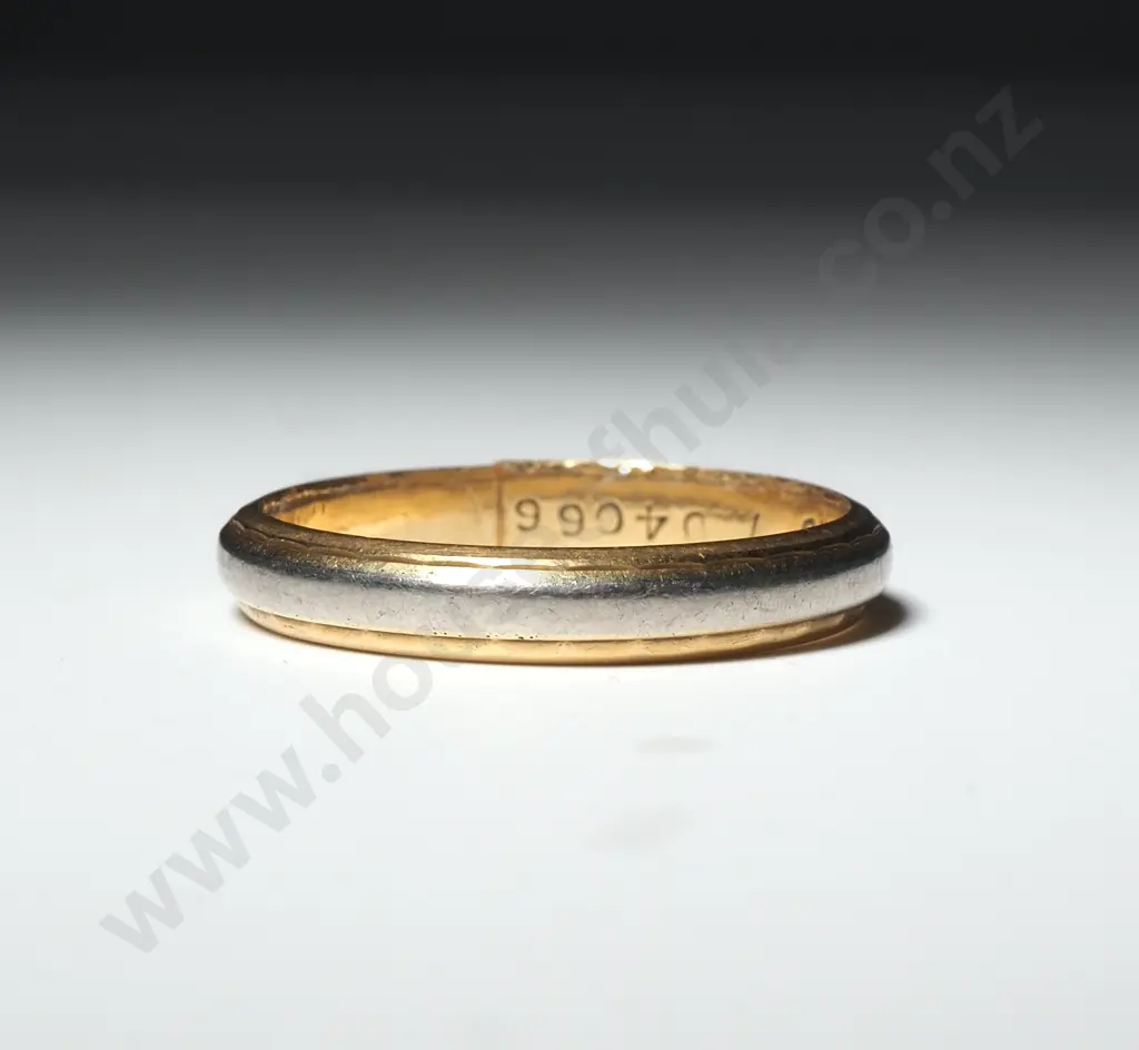 18ct Gold & Platinum Wedder Image 1++