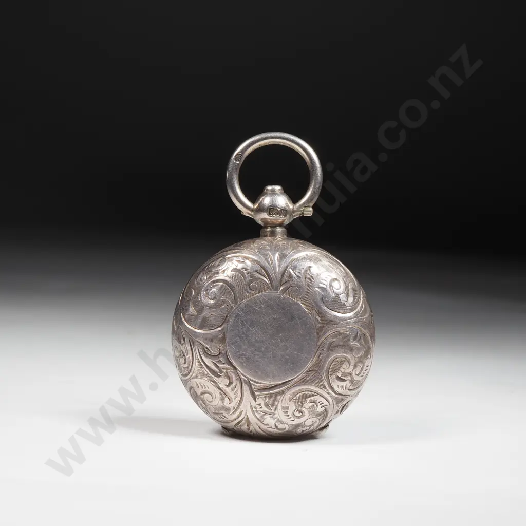 Antique Sterling Silver Engraved Sovereign Case - Hallmarked for Birmingham 1910 Image 1++