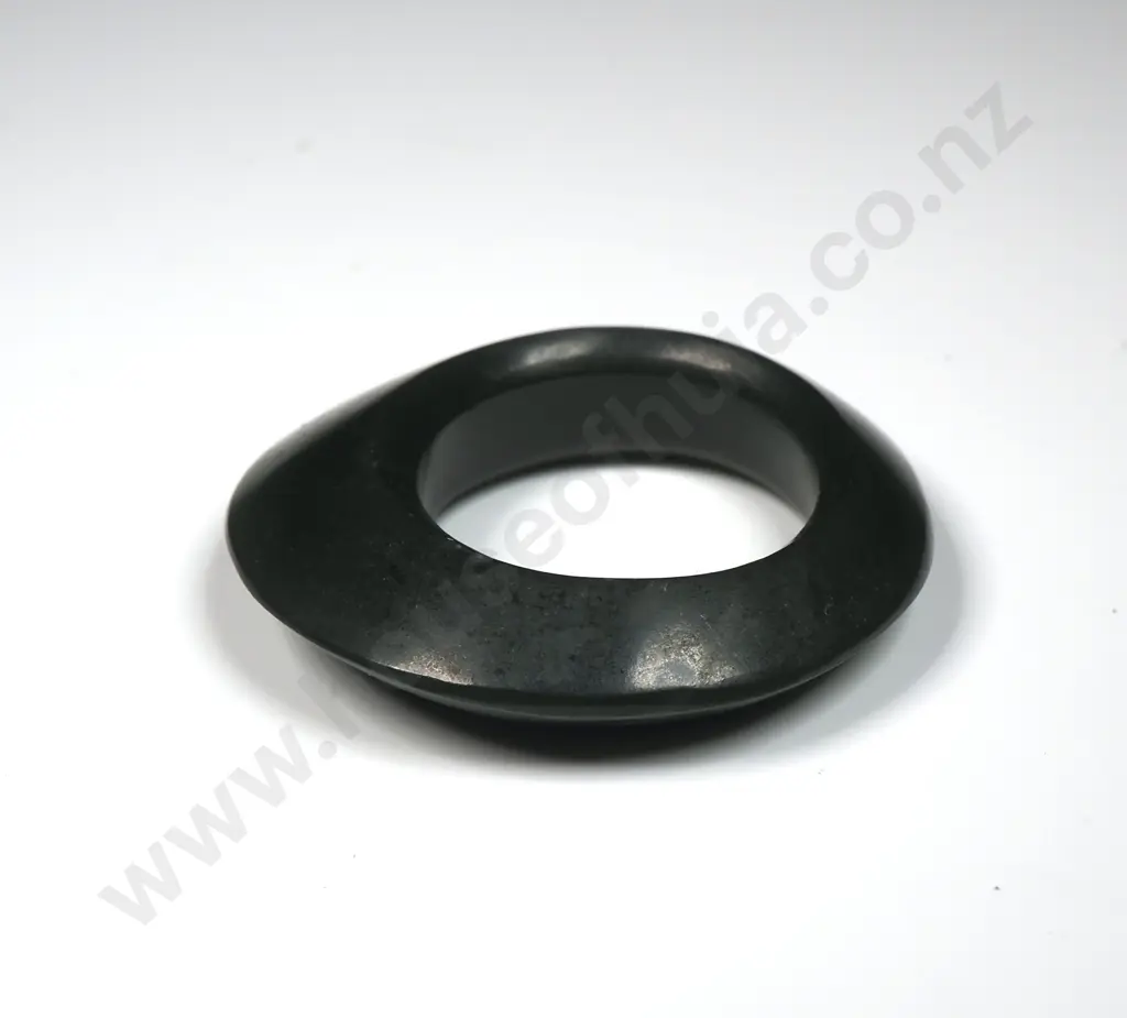 Carved Greenstone Ring Image 1++