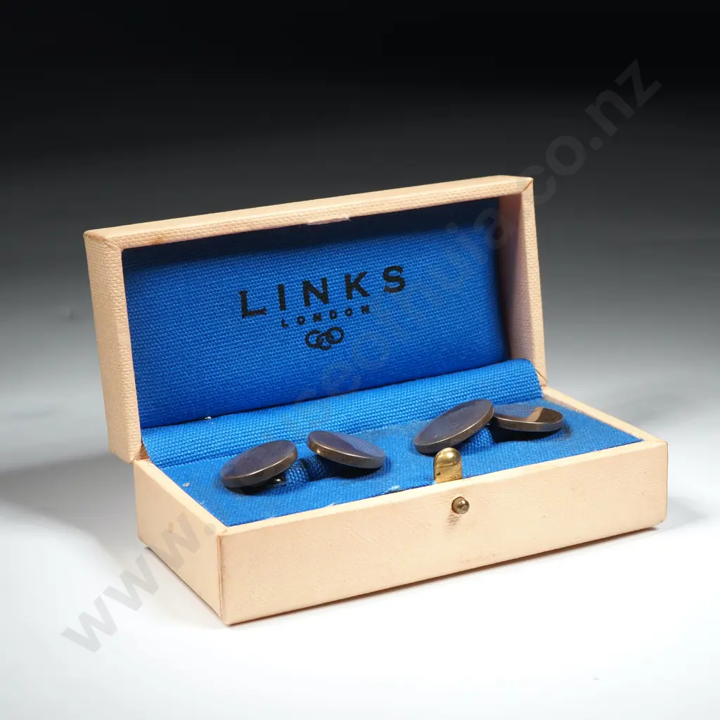 Sterling Silver Cased "Links of London" Cufflinks Image 1++