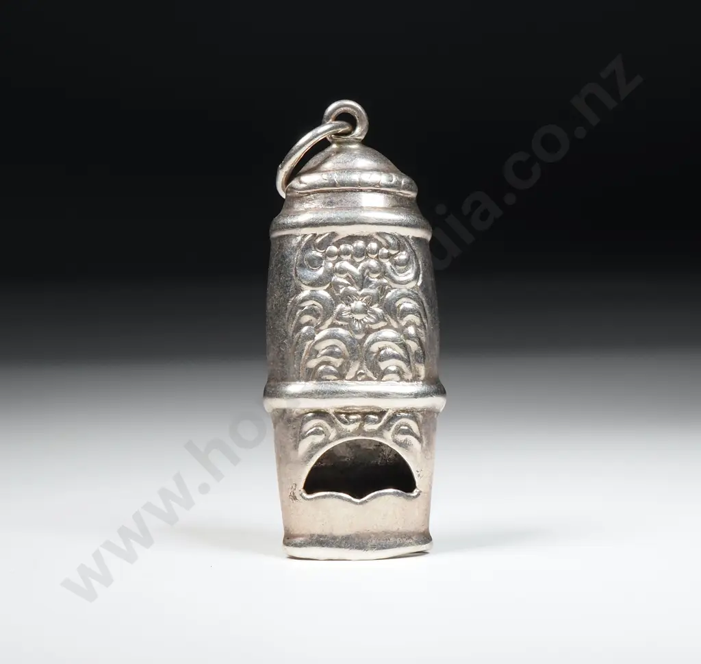 Sterling Silver Whistle Pendant Image 1++