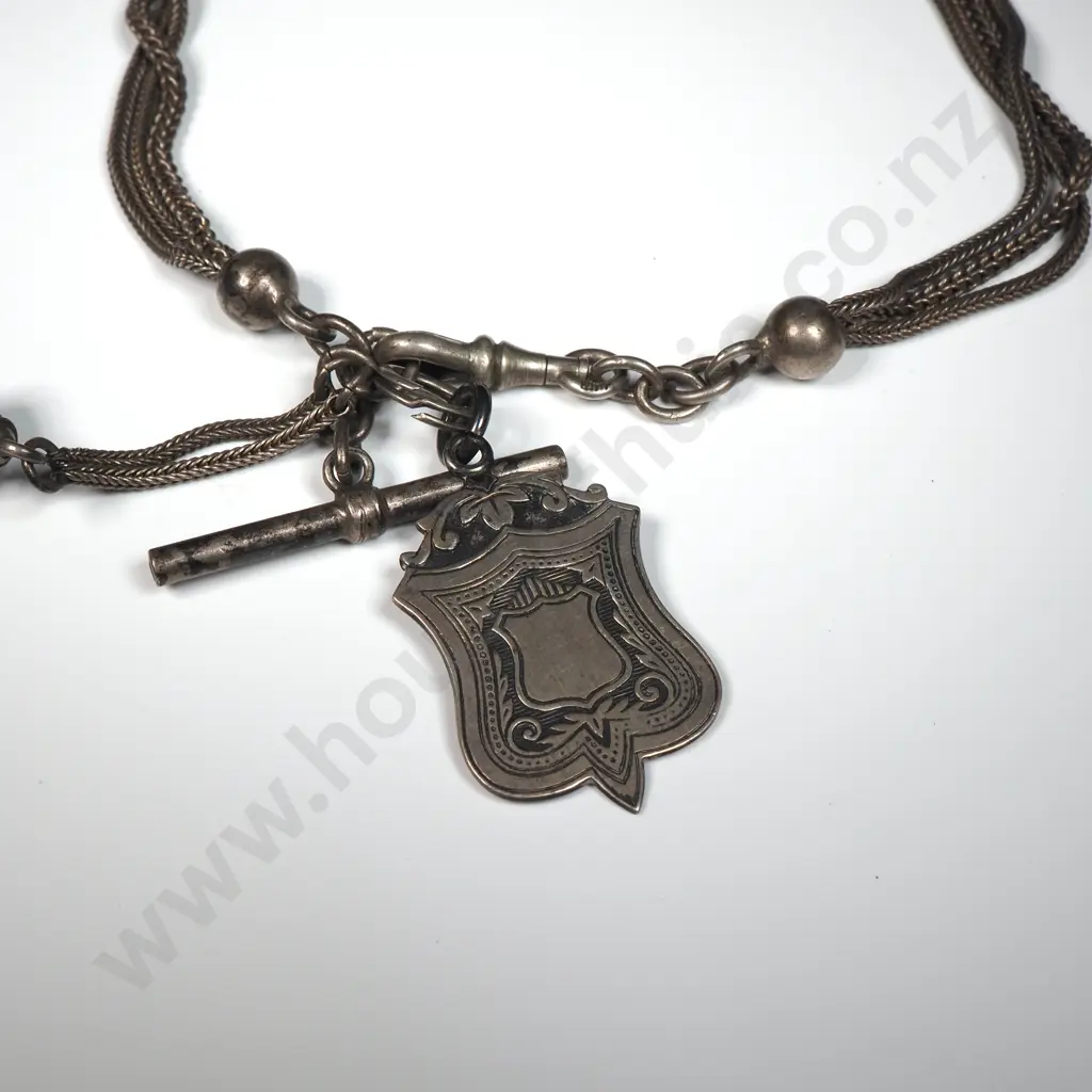 Antique .800 Silver Albertina Image 1++