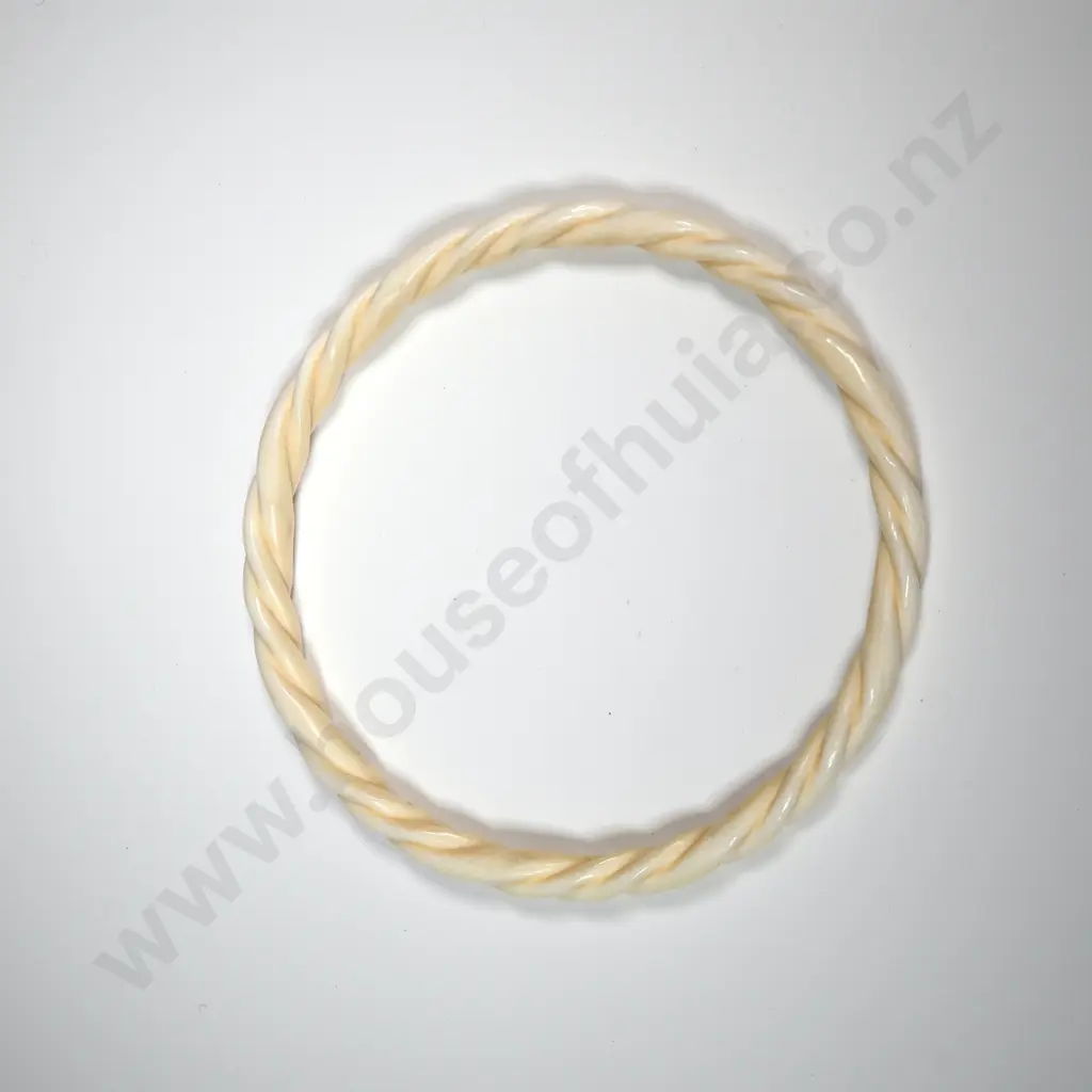 Carved Ivory Bangle Image 1++