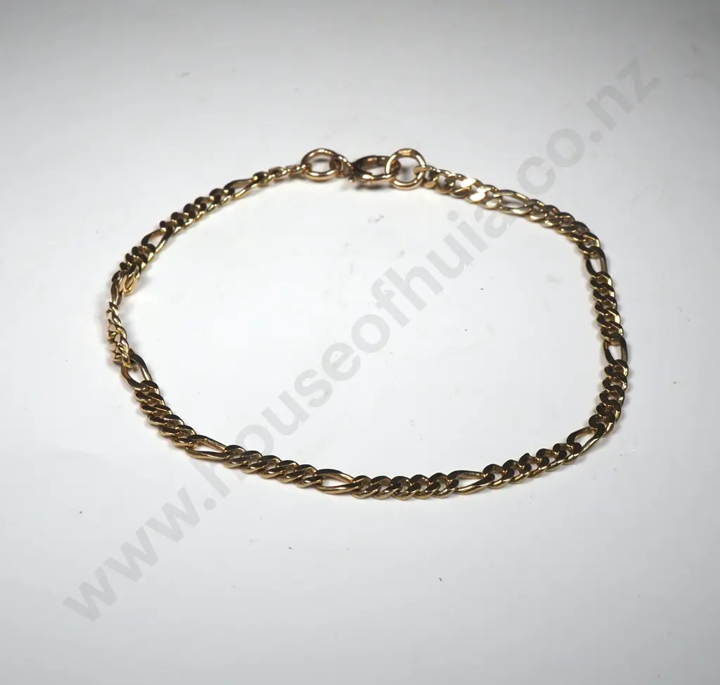 14ct Gold Cuban Bracelet Image 1++