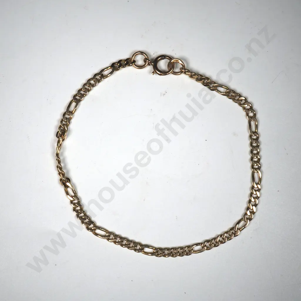 14ct Gold Cuban Bracelet Image 1++