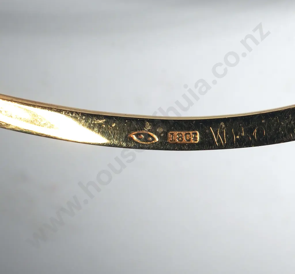 18ct Gold Stylish Choker Necklace  Image 1++