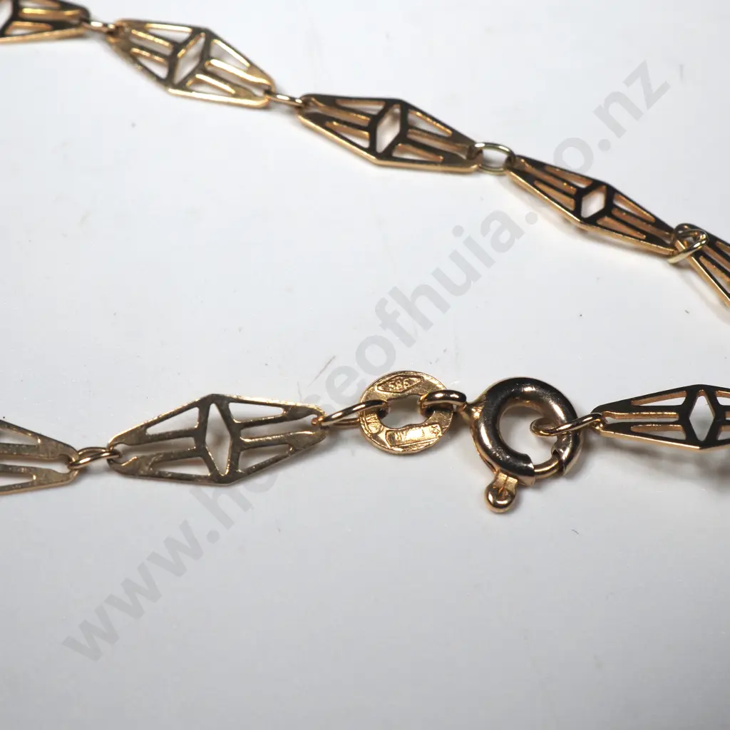 14ct Gold Modern Style Bracelet  Image 1++