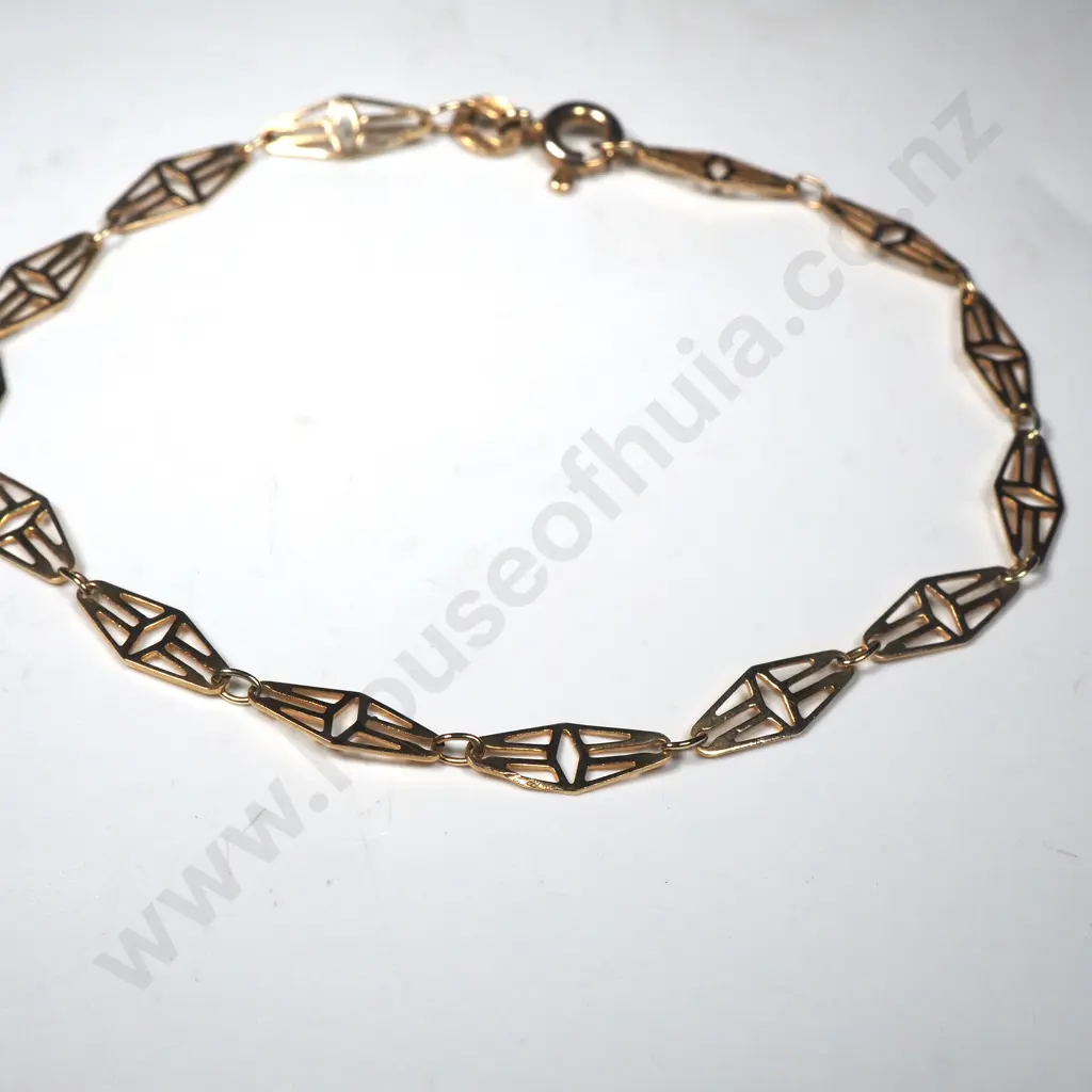 14ct Gold Modern Style Bracelet  Image 1++