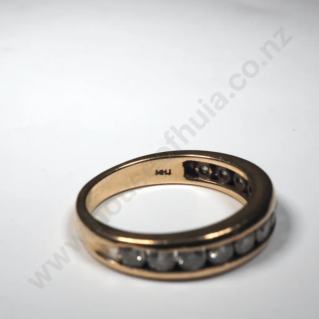 10ct Gold Diamond Ring Image 1++