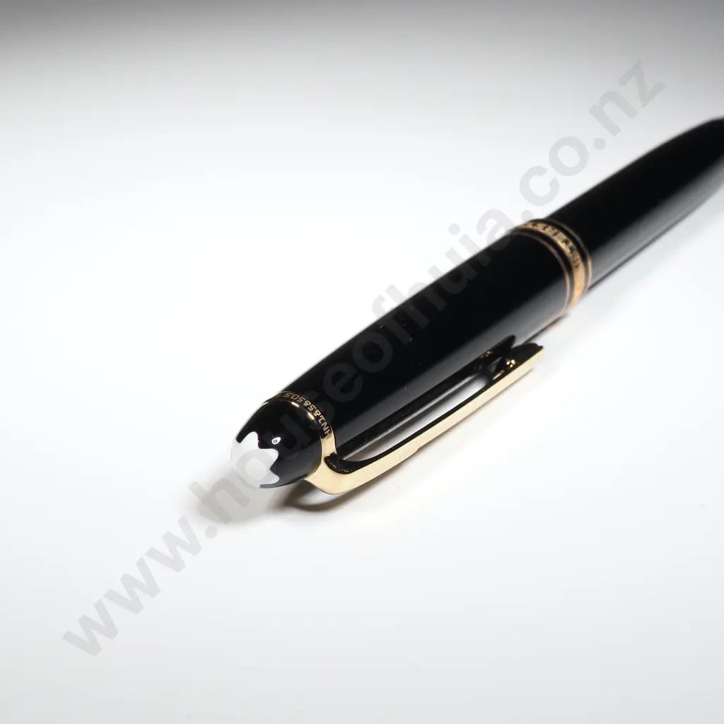 Cased Mont Blanc Meisterstuck Classique Mechanical Pencil 165 Black MP 12737 Image 1++