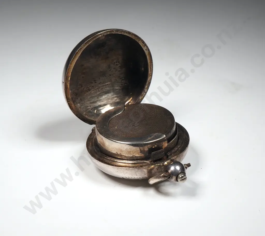 Antique Sterling Silver Sovereign Case - Birmingham 1908 Image 1++