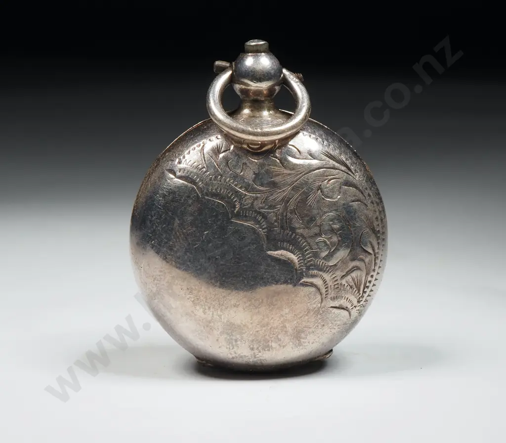 Antique Sterling Silver Sovereign Case - Birmingham 1908 Image 1++