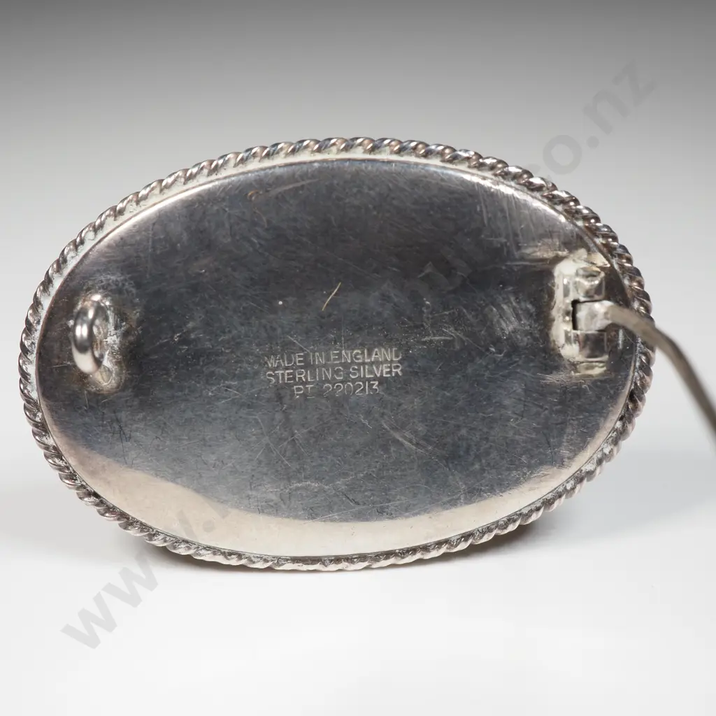 Sterling Silver Butterfly Wing Brooch Image 1++