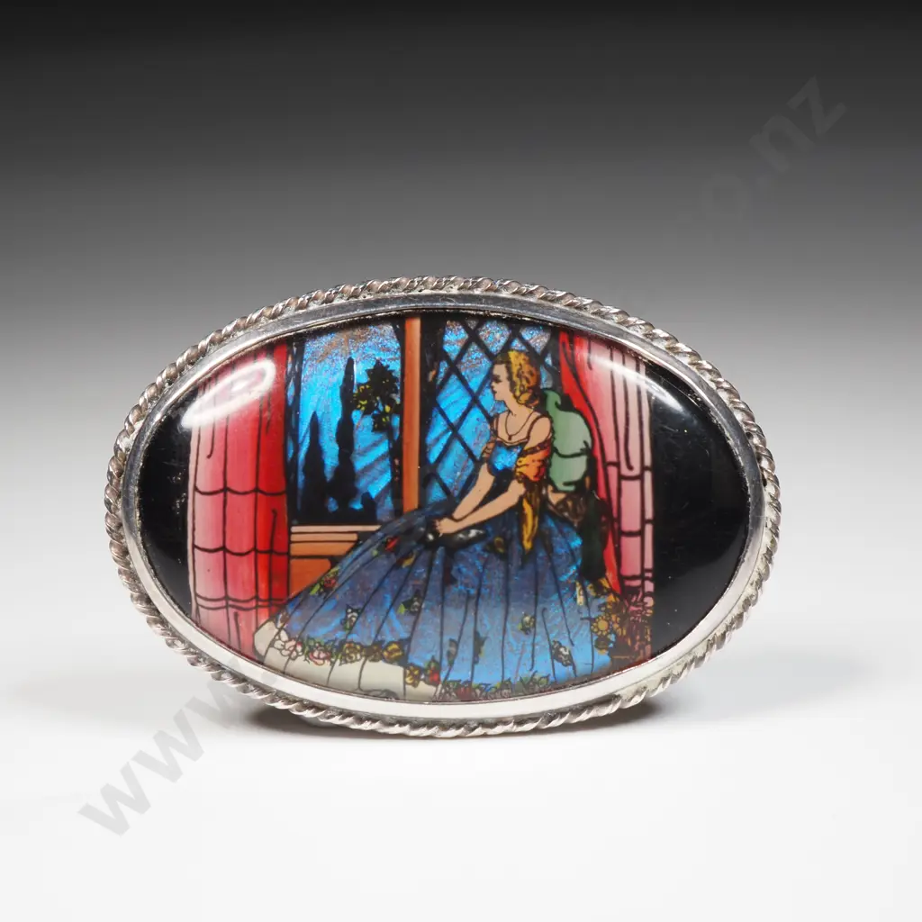 Sterling Silver Butterfly Wing Brooch Image 1++