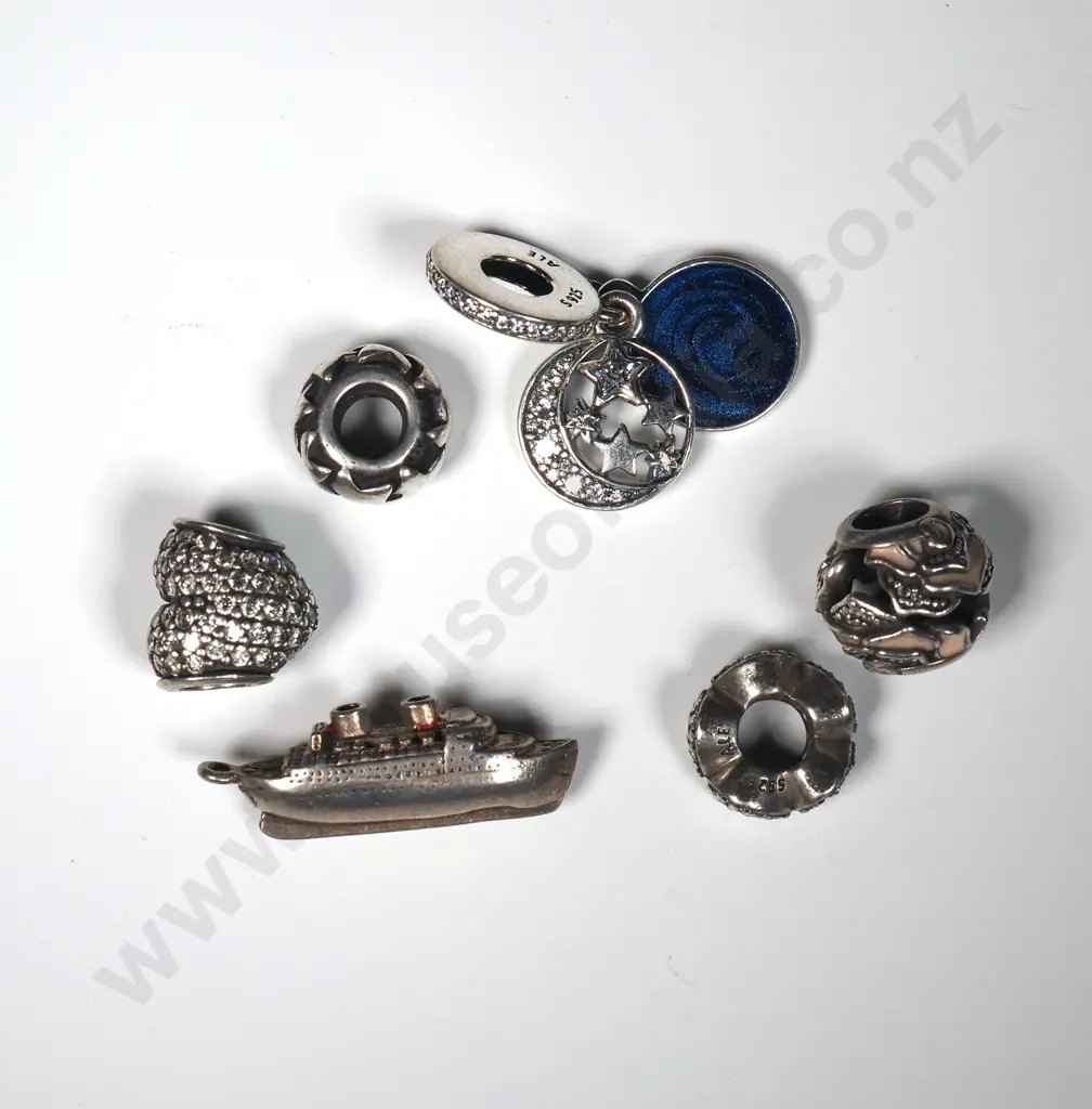 Assorted Sterling Silver Charms Image 1++