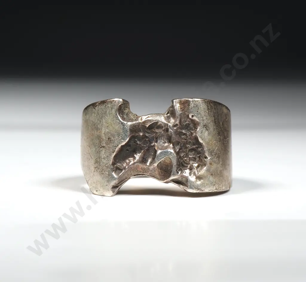 Sterling Silver Geometric Ring Image 1++
