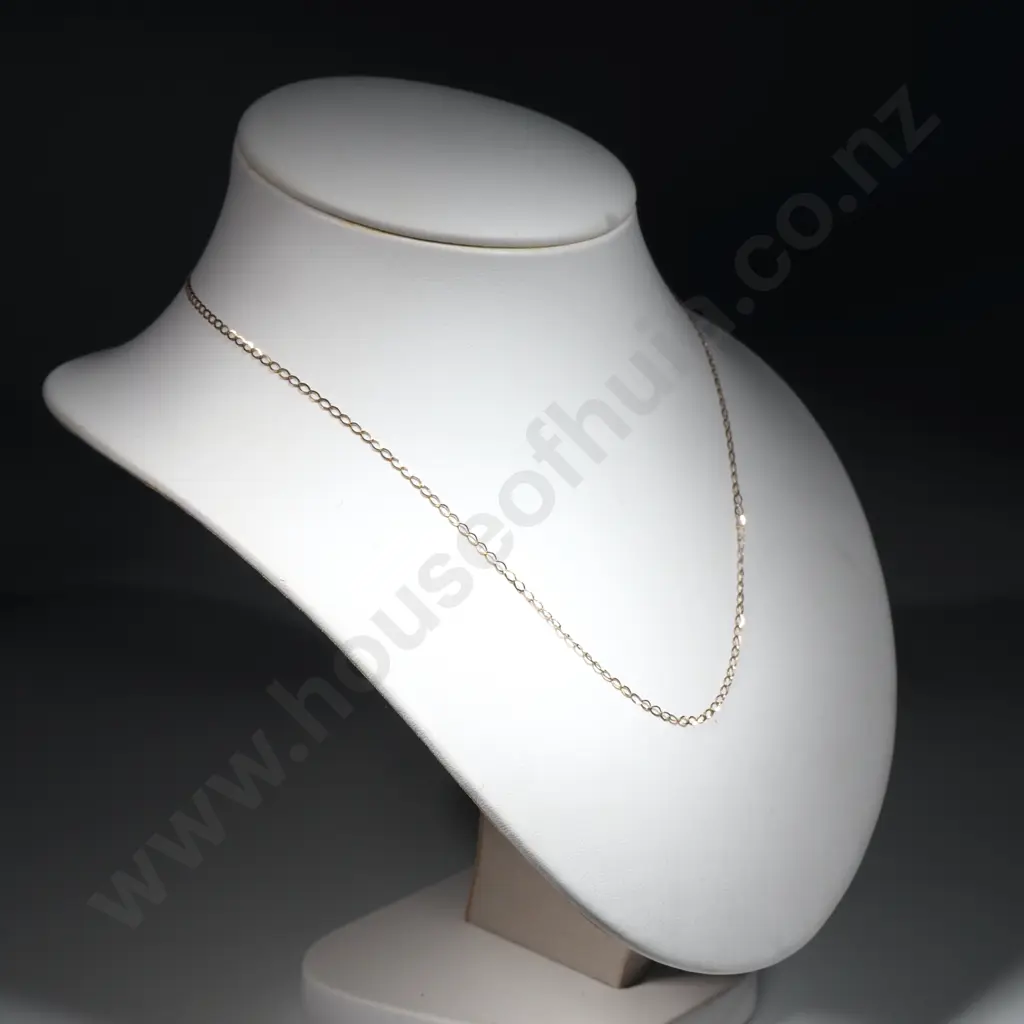 9ct Gold Chain Necklace Image 1++