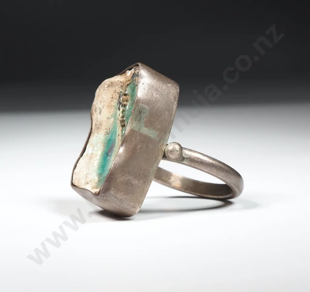 Handmade Avant Guard Sterling Silver Ring Image 1++