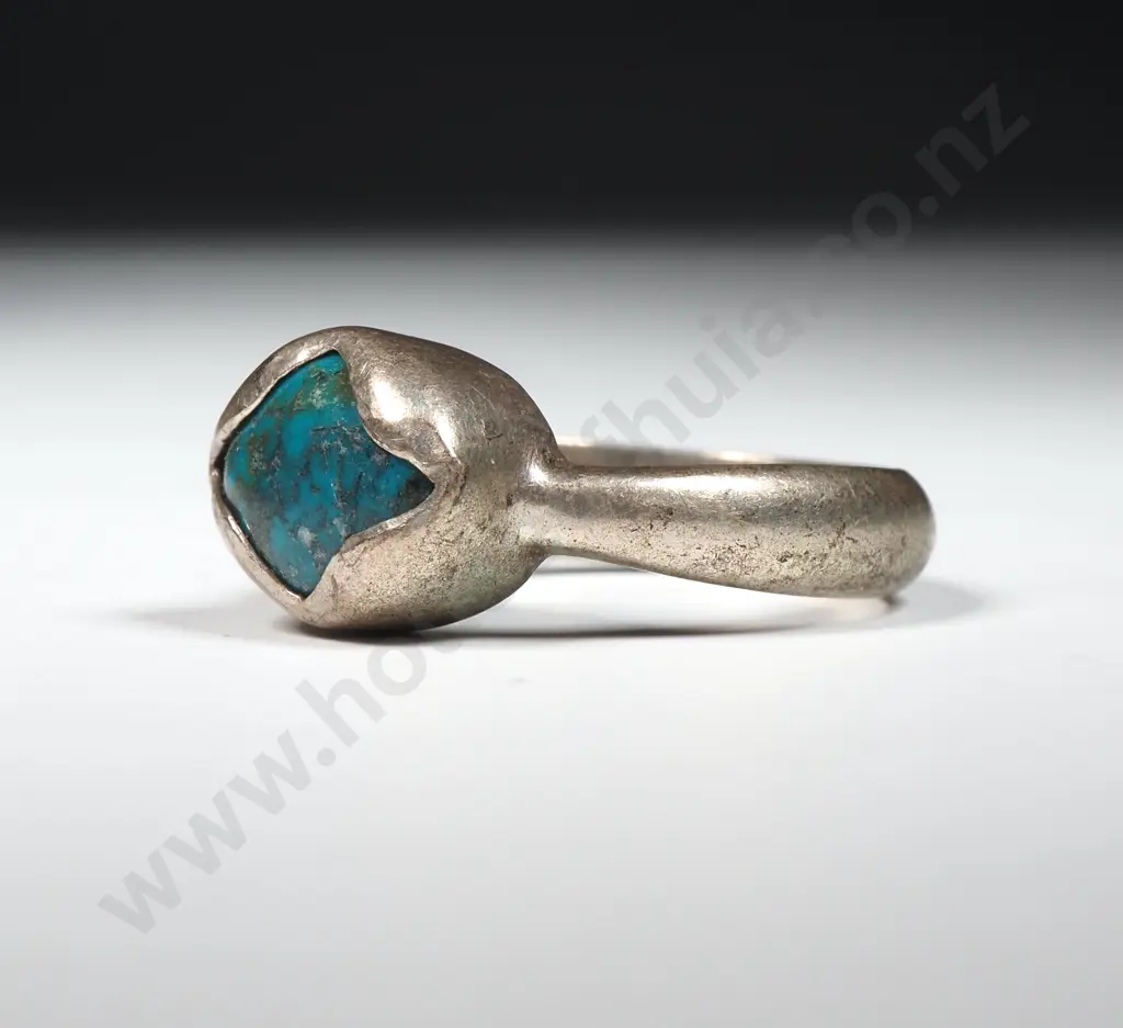 Sterling Silver Turquoise Ring Image 1++