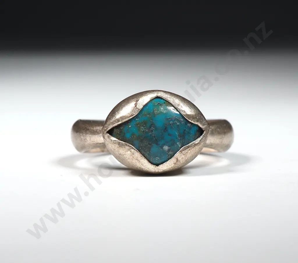 Sterling Silver Turquoise Ring Image 1++