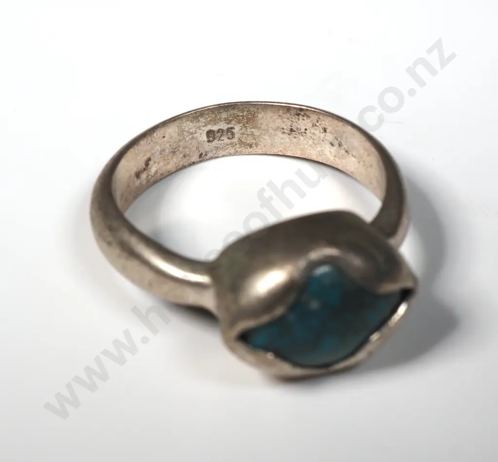 Sterling Silver Turquoise Ring Image 1++