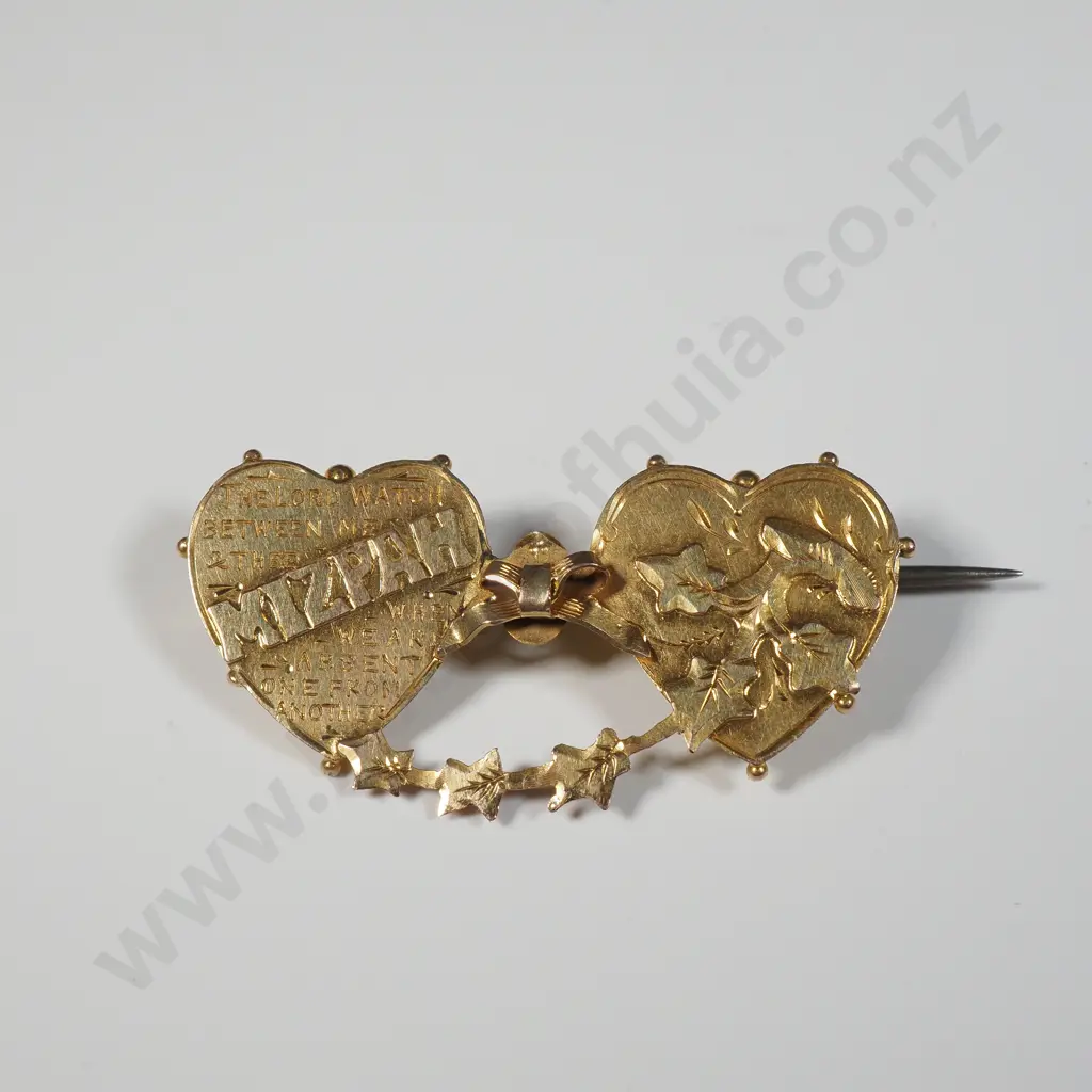 9ct Gold Brooch Image 1++