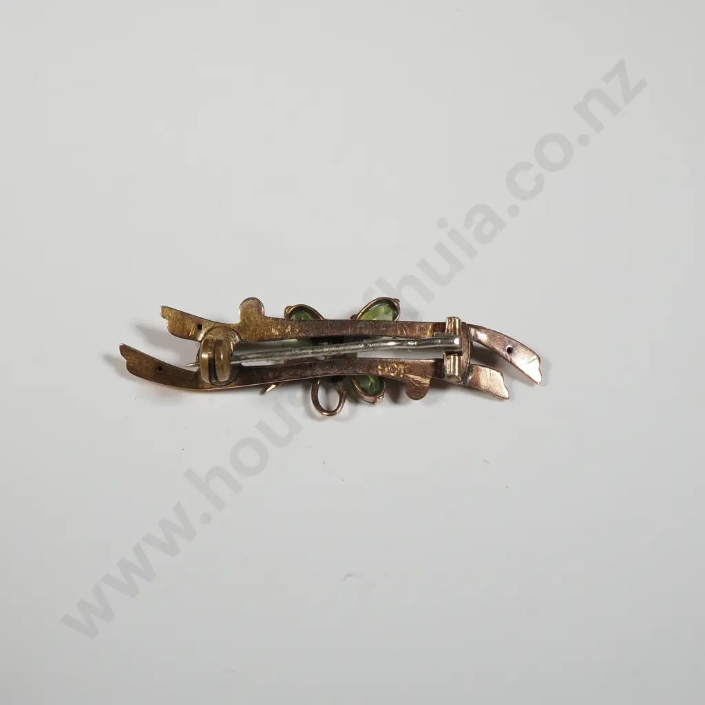 9ct Gold Brooch Image 1++