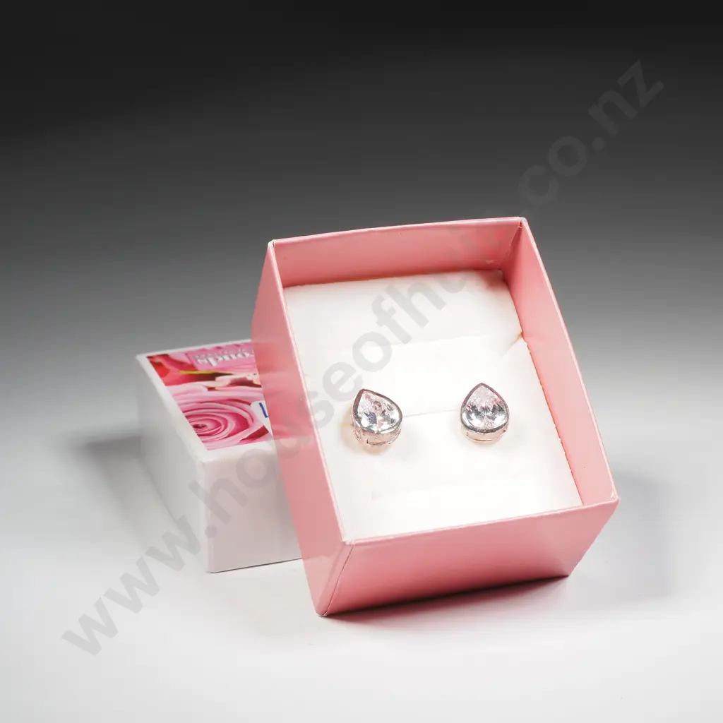 Cased Sterling Silver Earrings Image 1++