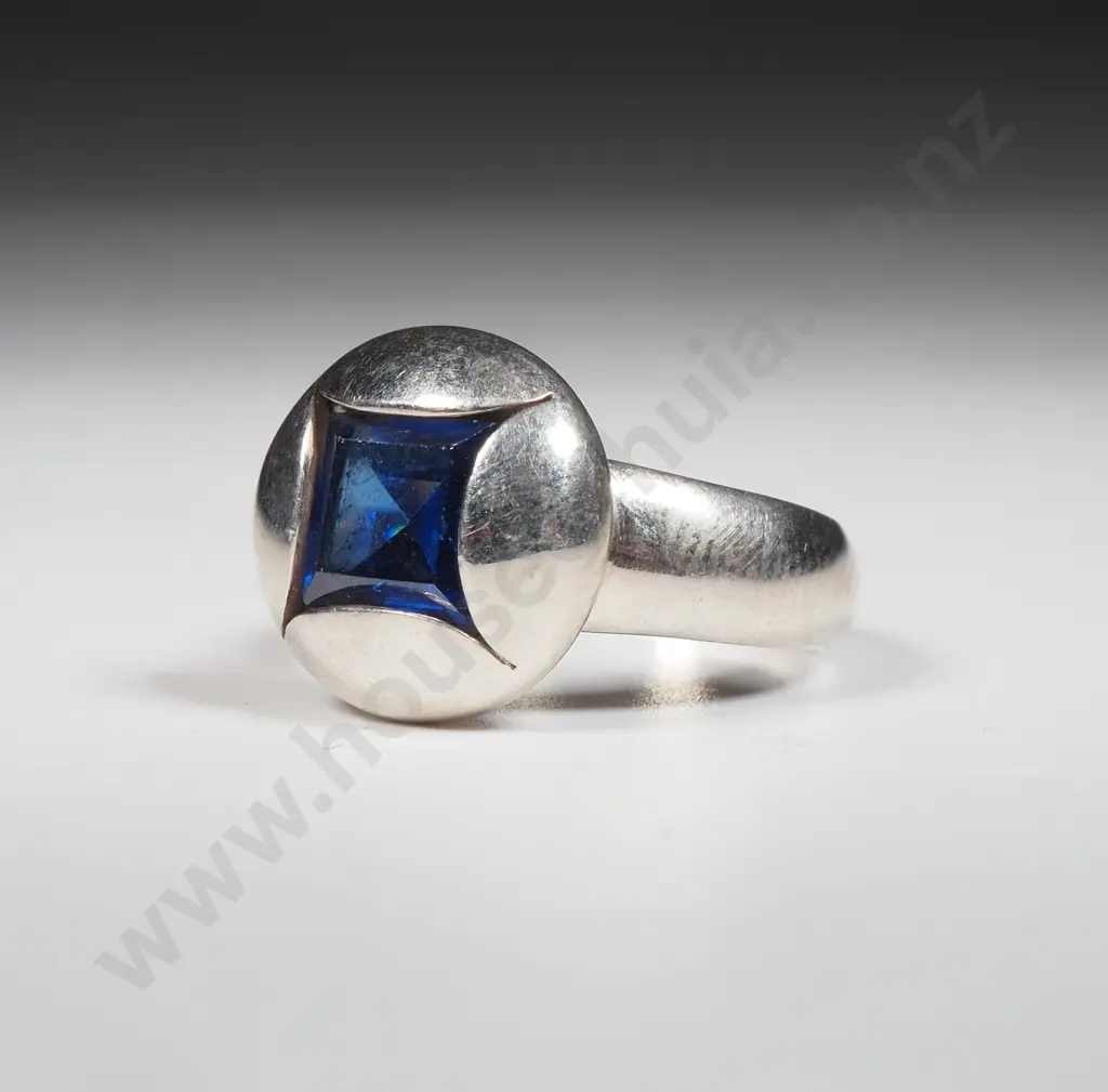 Sterling Silver Gem Ring Image 1++