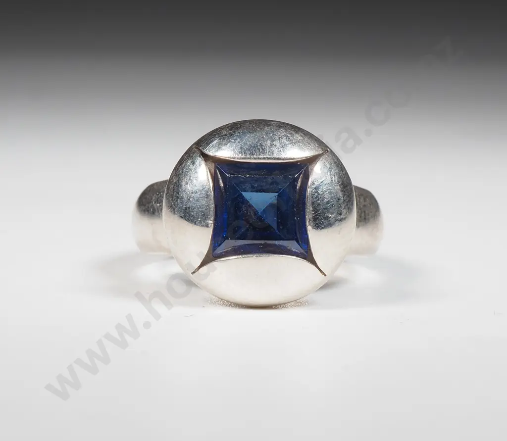 Sterling Silver Gem Ring Image 1++