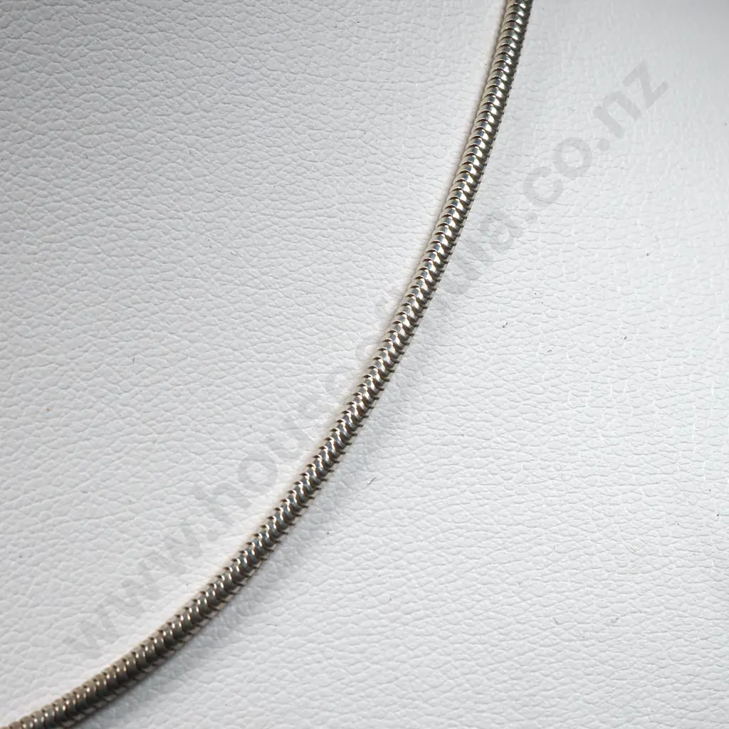 Sterling Silver Snake Necklace  Image 1++