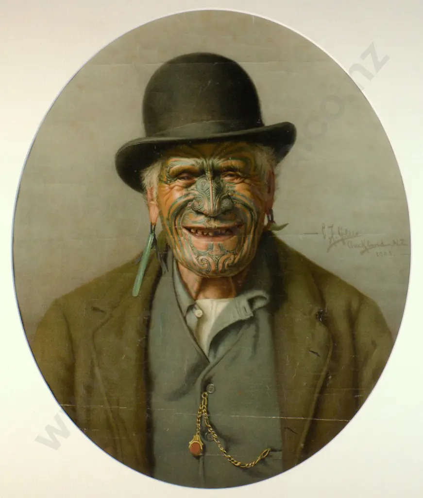 Charles Frederick Goldie - 'A Good Joke', Chromolithograph (1905) Image 1++