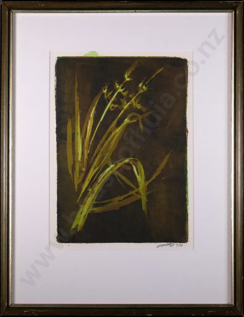 Les Finch - 'Flax', Screenprint, LE 7/10 (1969) Image 1++