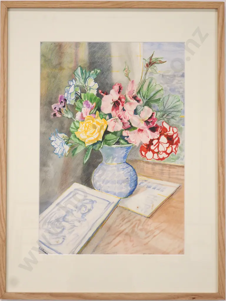 R N Field - Faith & Hope, Watercolour/pencil & ink on Paper Image 1++