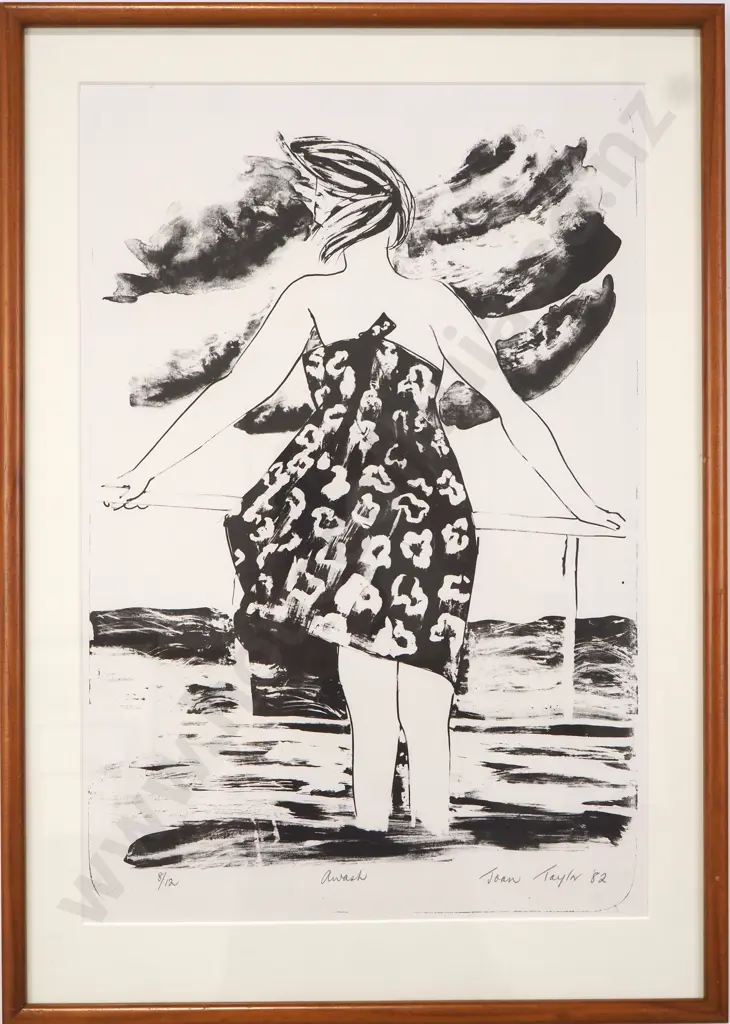 Joan Taylor - Awash, Lithograph Image 1++