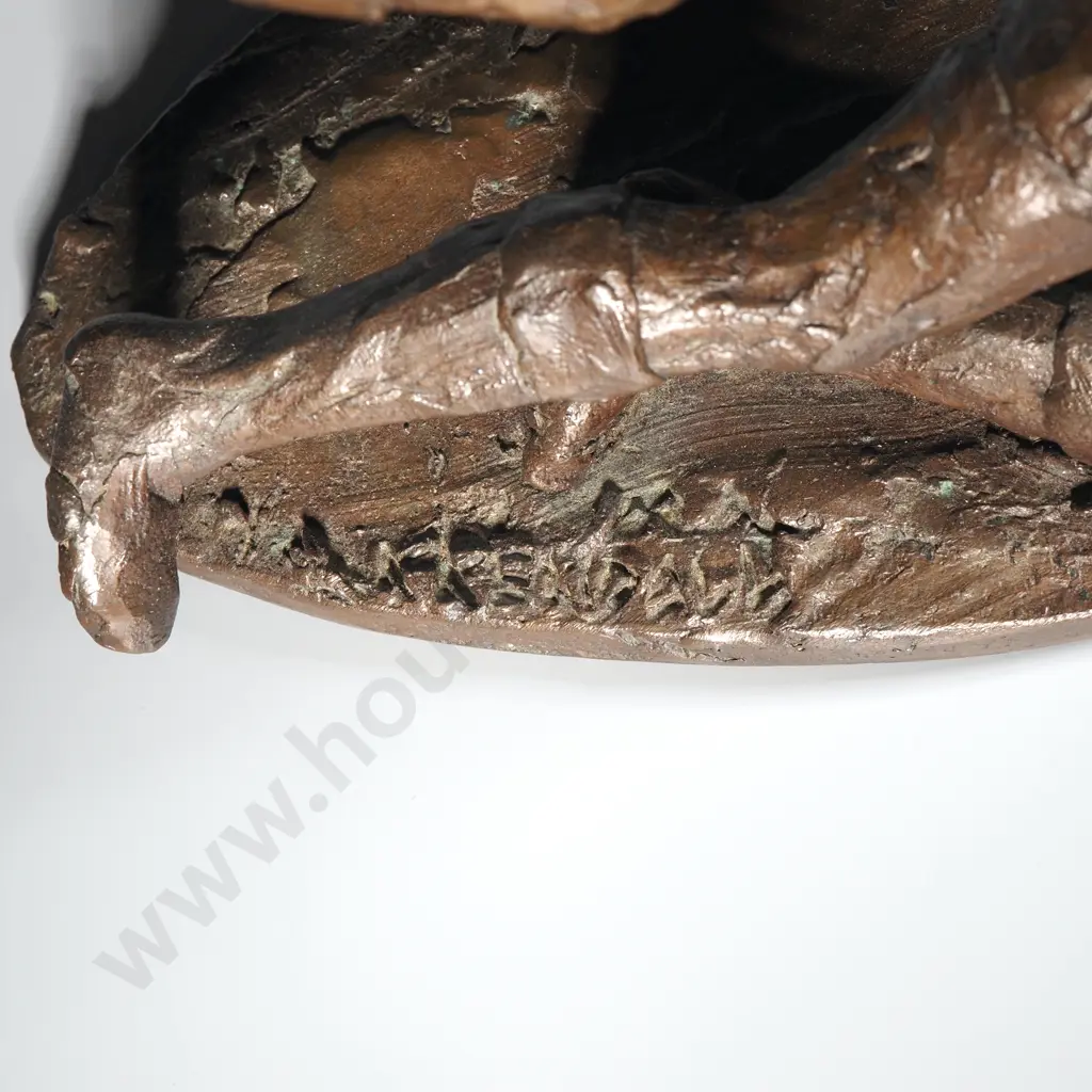 Ken Kendall - Rugby Players, Unique Bronze Sculpture Image 1++