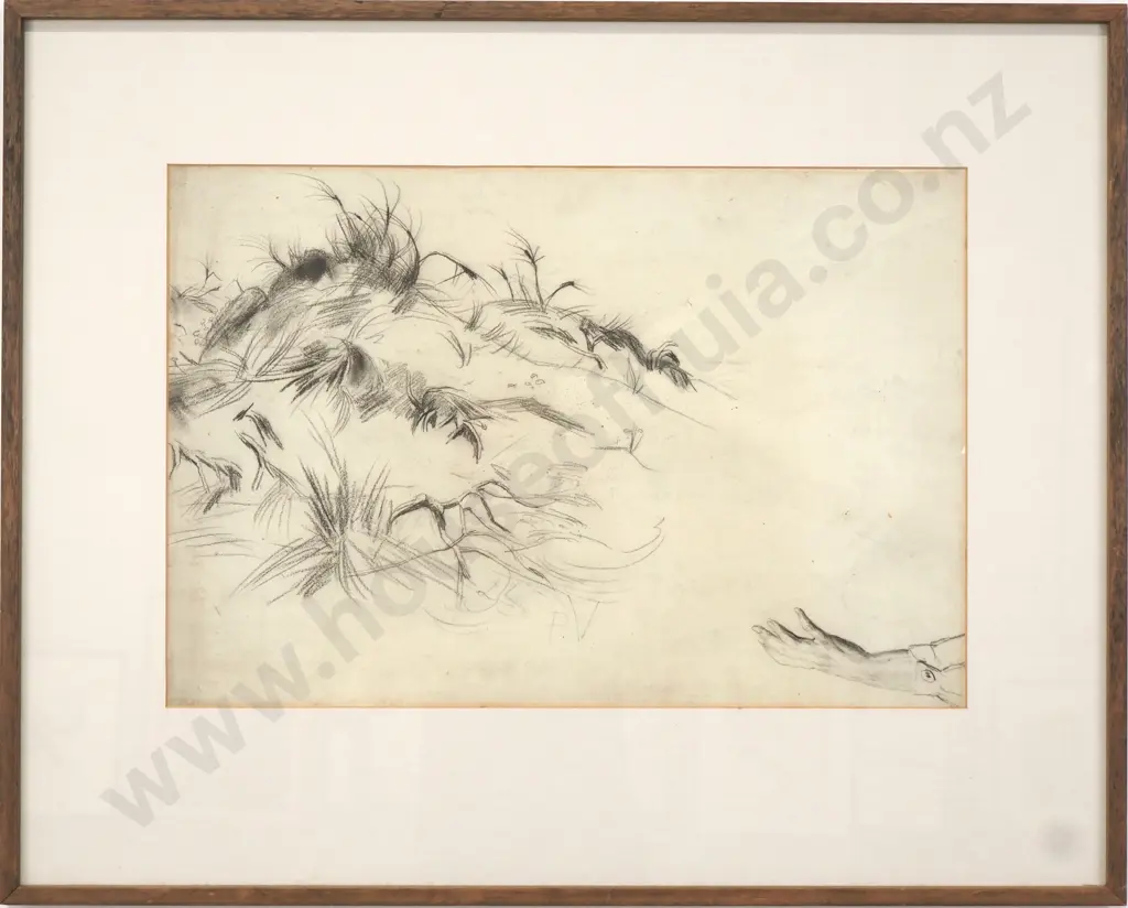 Petrus Van der Velden - Untitled, Pencil on Paper Image 1++