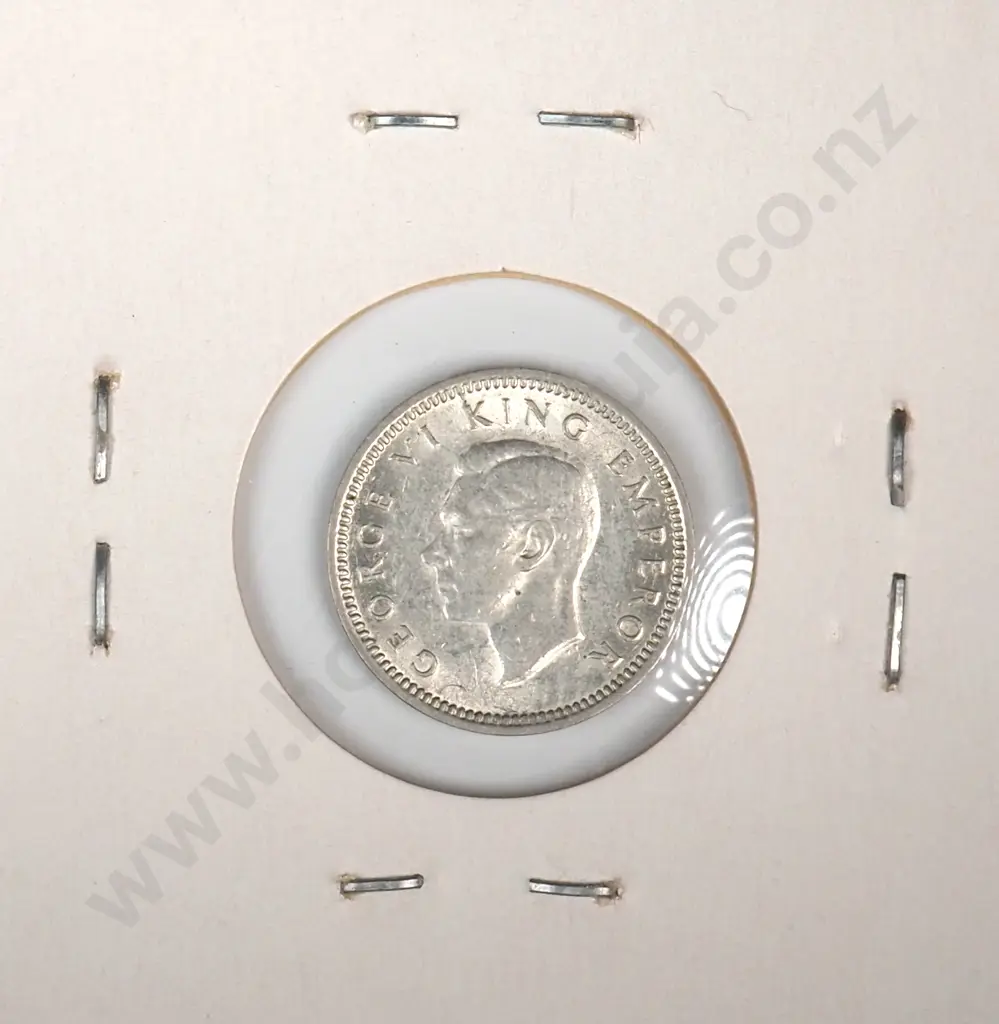 1946 New Zealand Threepence - Better Grade  Image 1++