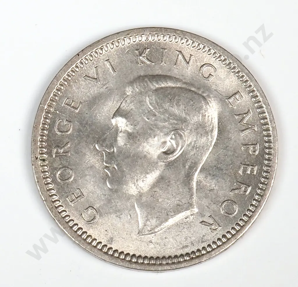 1946 New Zealand Threepence - Better Grade  Image 1++