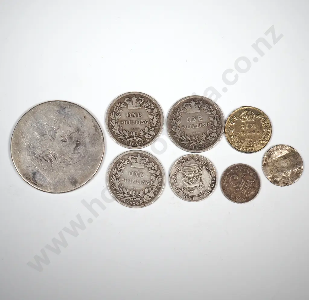 51 Grams of Sterling Silver United Kingdom Coinage  Image 1++