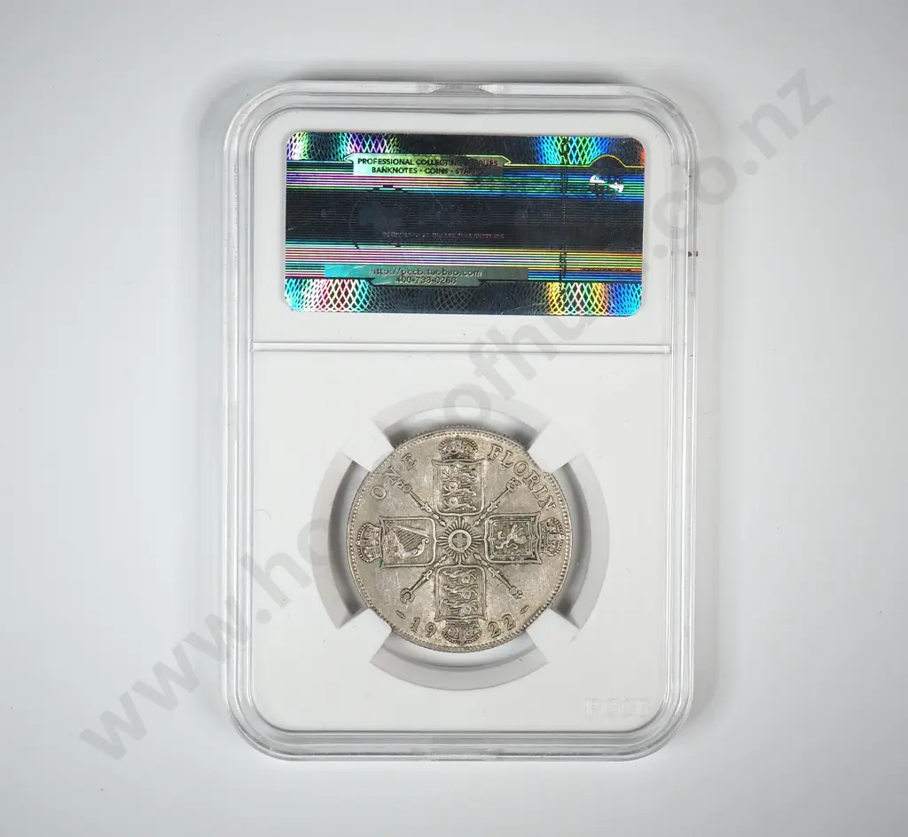 1922 United Kingdom Florin - Better Grade  Image 1++