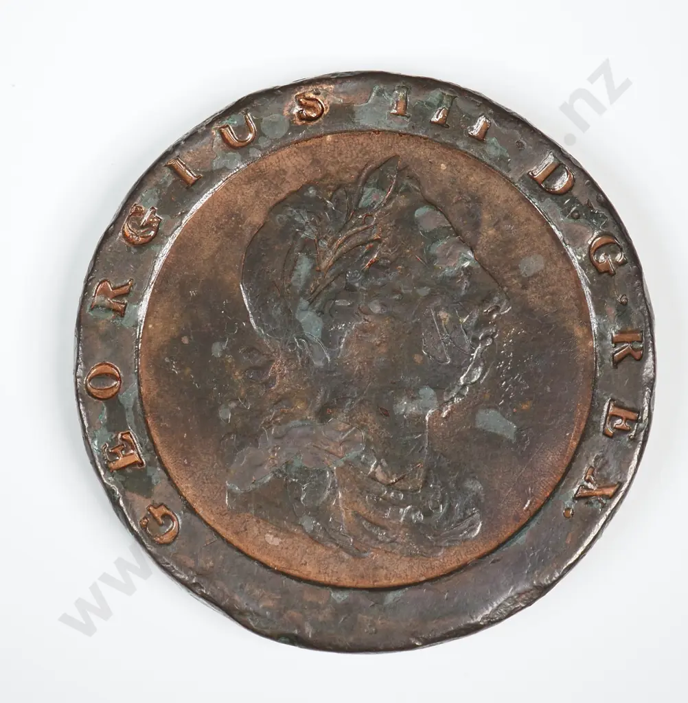 1797 United Kingdom Cartwheel Twopence  Image 1++