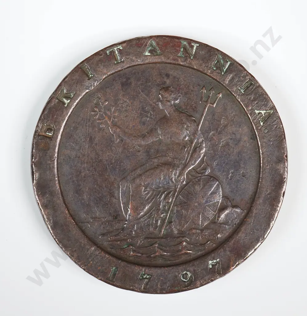 1797 United Kingdom Cartwheel Twopence  Image 1++