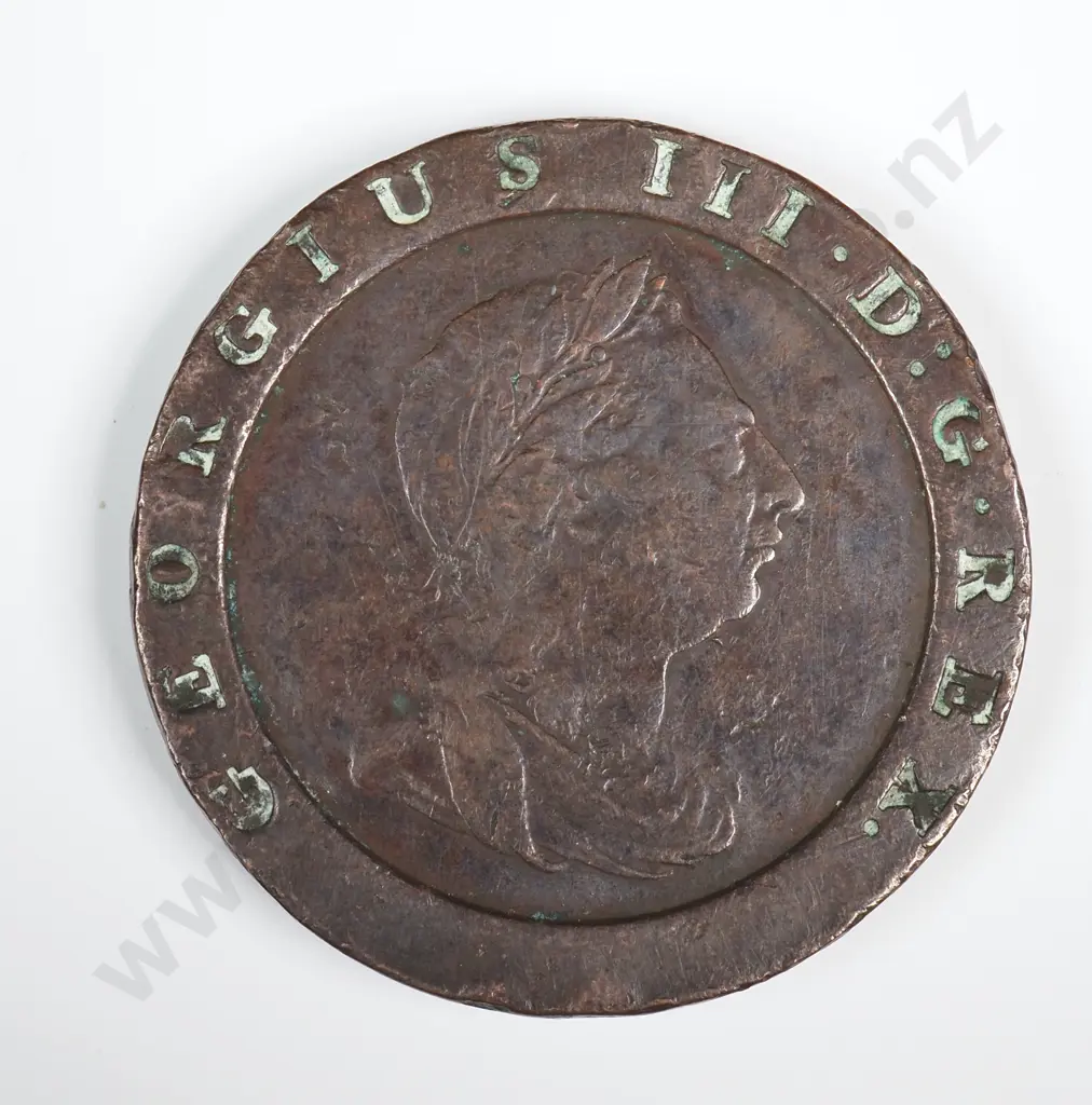 1797 United Kingdom Cartwheel Twopence  Image 1++