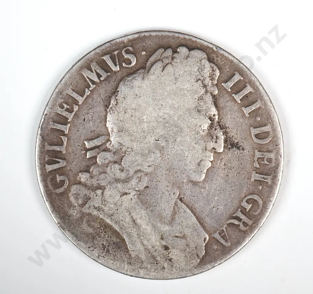 1696 United Kingdom Silver Crown  Image 1++