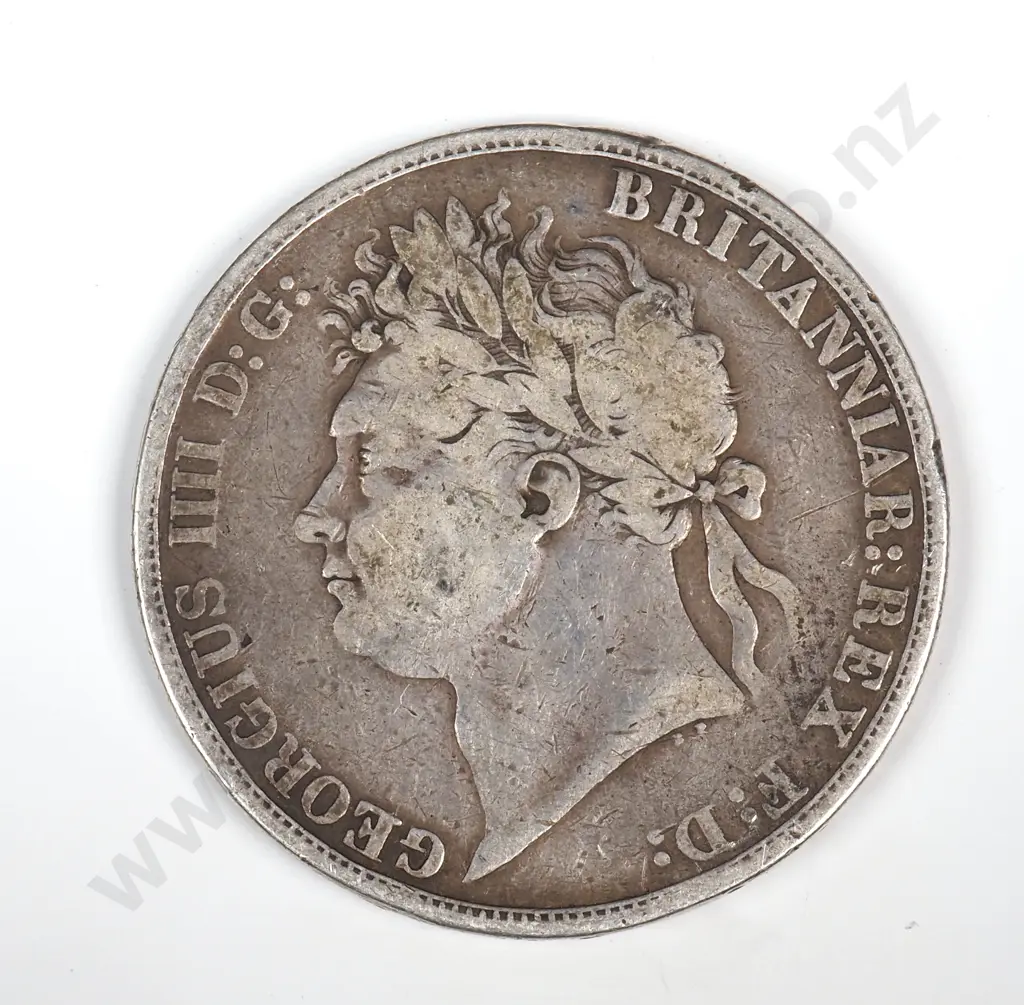 1821 United Kingdom Silver Crown  Image 1++