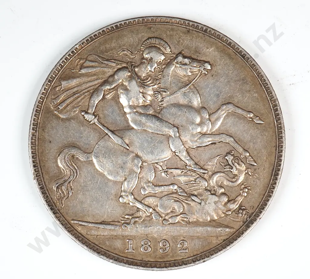 1892 United Kingdom Crown Image 1++