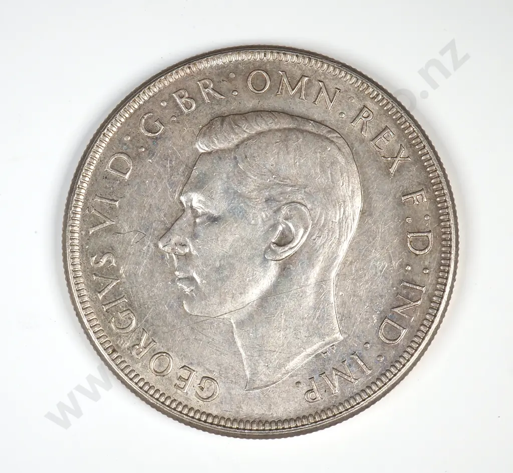 1937 Australian Silver Crown  Image 1++