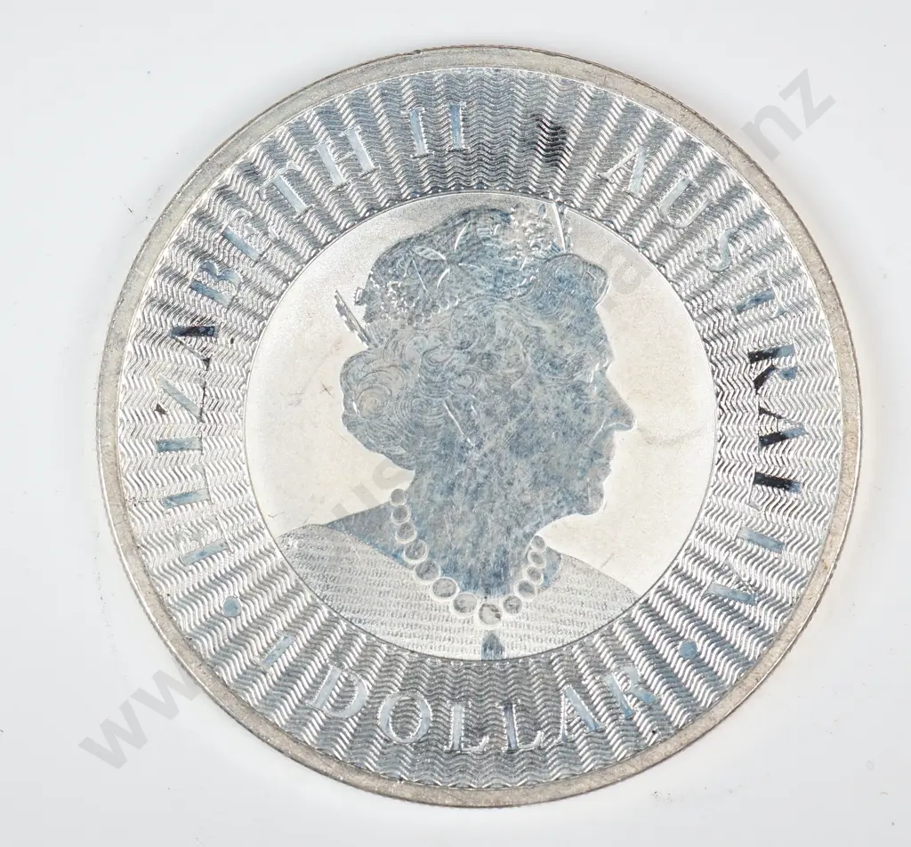 2022 Australia One Ounce Silver Kangaroo  Image 1++