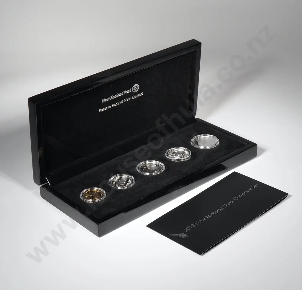 NZ 2012 Proof Silver Currency Set Image 1++